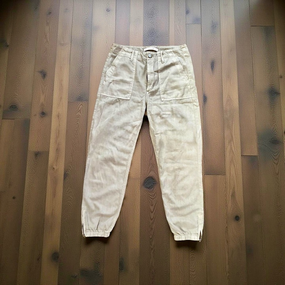 Joe's Jeans Beige Jogger Pants